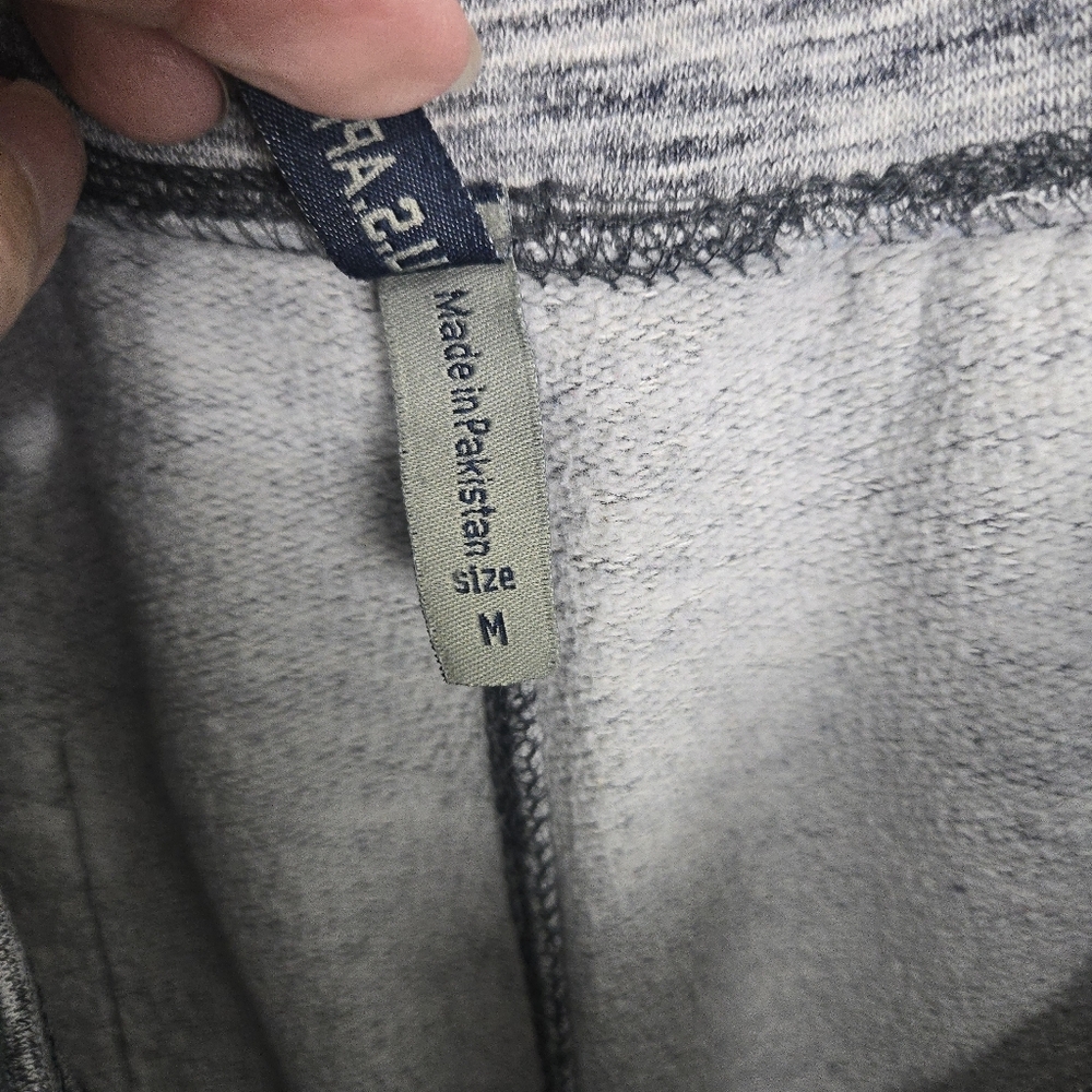 Unisex Gray Drawstring Shorts - Picture 7 of 8